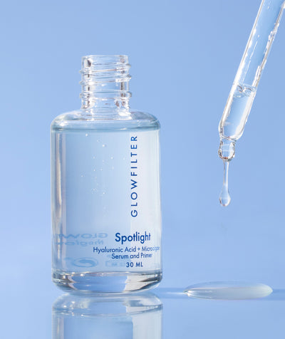SPOTLIGHT / SERUM + PRIMER DE ÁCIDO HIALURÓNICO & MICROALGAS PURIFICADAS