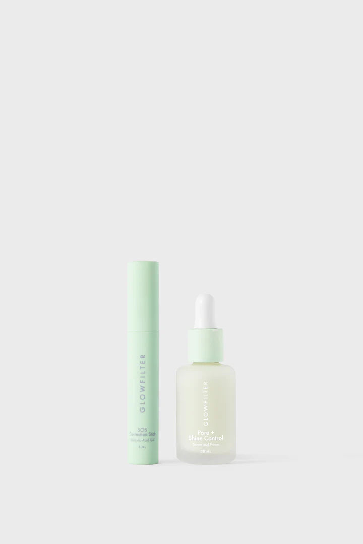 EMERGENCY KIT / SOS STICK CORRECTOR + PORE + SHINE CONTROL SERUM